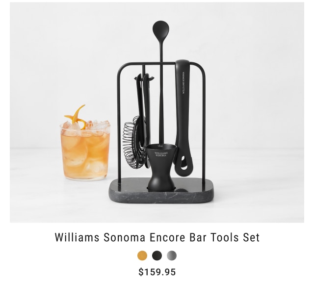 Williams Sonoma Encore Bar Tools Set $159.95