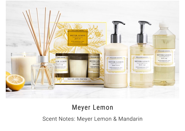 Meyer Lemon Scent Notes: Meyer Lemon & Mandarin