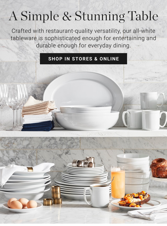 A Simple & Stunning Table - shop in stores & online