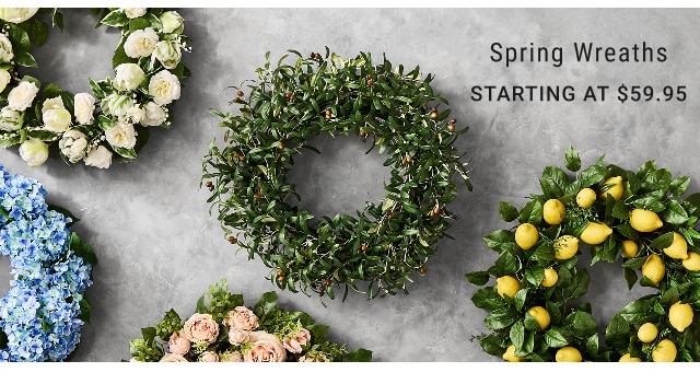 Spring Wreaths Starting at $59.95