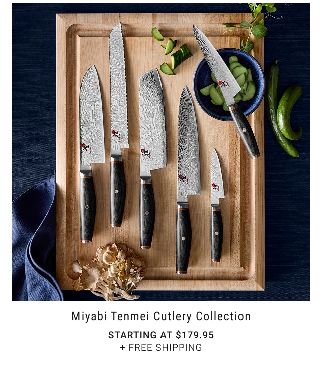 Miyabi Tenmei Cutlery Collection Starting at $179.95 + free shipping