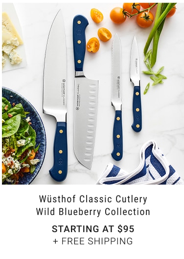 Wüsthof Classic Cutlery Wild Blueberry Collection Starting at $95 + Free Shipping