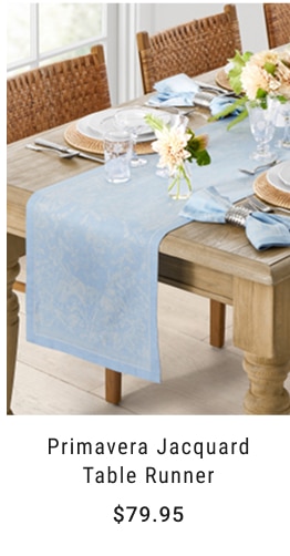 Primavera Jacquard Table Runner - $79.95