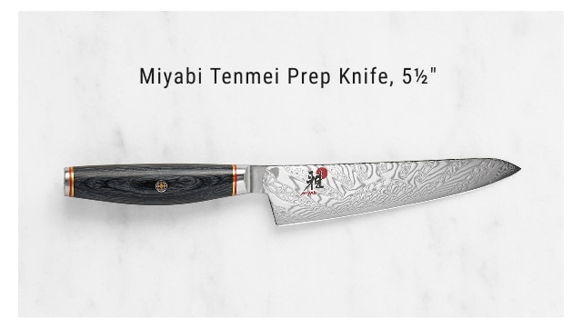 Miyabi Tenmei Prep Knife, 5½