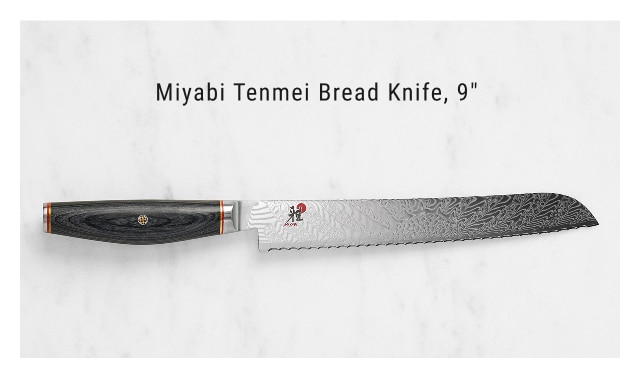 Miyabi Tenmei Bread Knife, 9