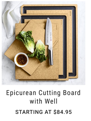 Epicurean Cutting Board with Well Starting at $84.95