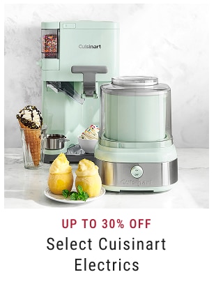 Up to 30% Off - Select Cuisinart Electrics