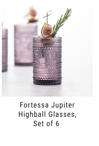 Fortessa Jupiter Highball Glasses, Set of 6 