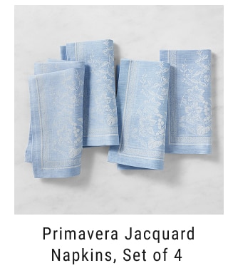 Primavera Jacquard Napkins, Set of 4