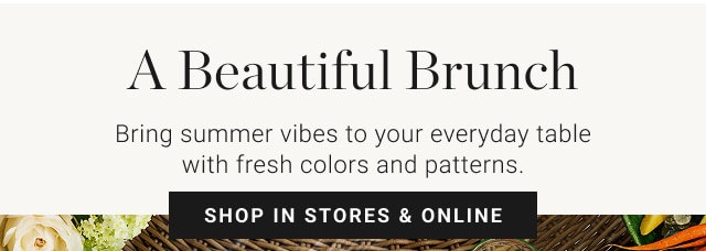 A Beautiful Brunch - shop in stores & online