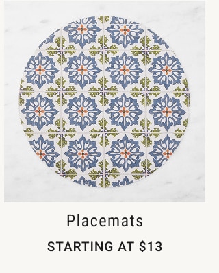 placemats Starting at $13