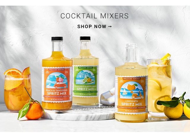 cocktail mixers - shop now