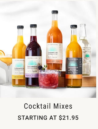 Cocktail Mixes Starting at $21.95