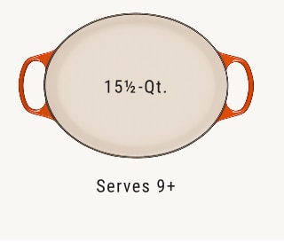 15½ -Qt. Serves 9+