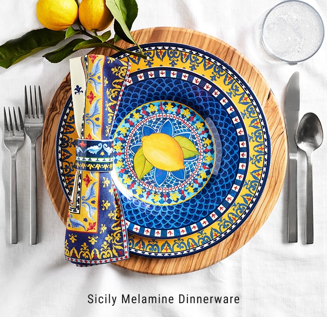 Sicily Melamine Dinnerware