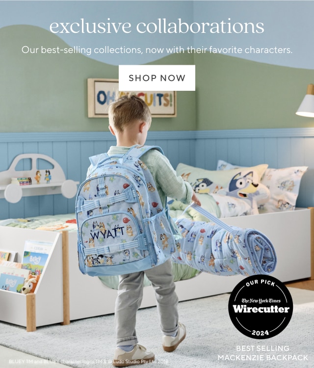 exclusive collaborations - out best-selling collections, now with their favorite characters. - shop now