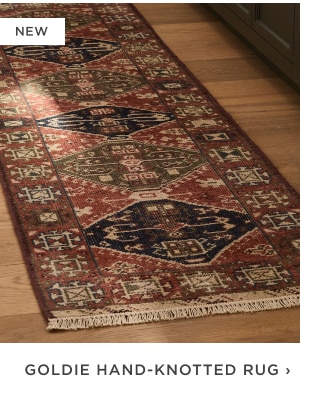 goldie hand-knotted rug
