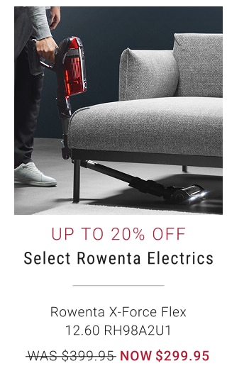 Up to 20% Off Select Rowenta Electrics