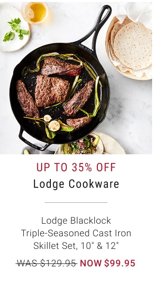 Up to 35% off Lodge Cookware