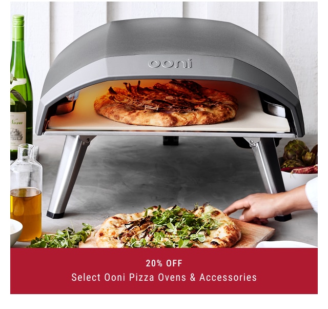 Select Ooni Pizza Ovens & Accessories - 20% Off