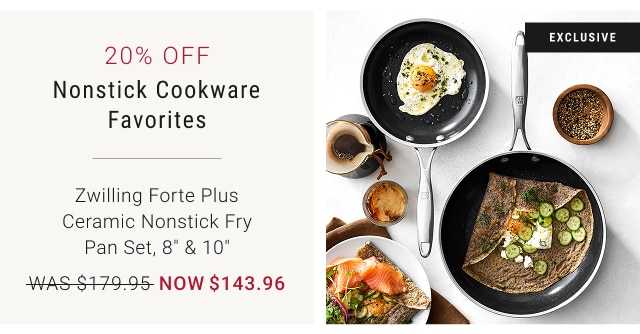 20% off Nonstick Cookware Favorites
