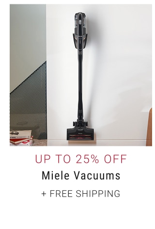 Up to 25% off Miele Vacuums + Free Shipping