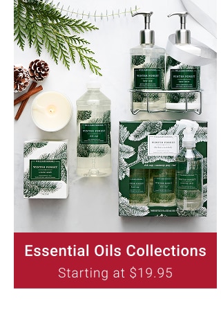 essential oils collections - starting at $19.95