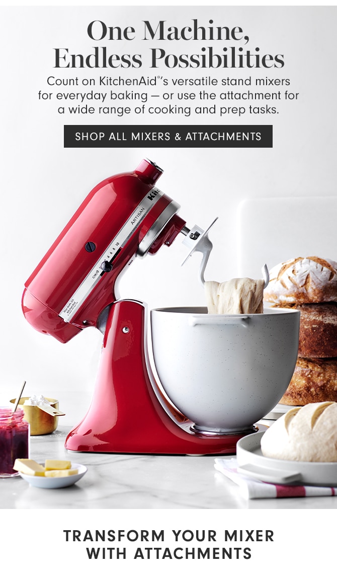The mixers that do it all Williams Sonoma